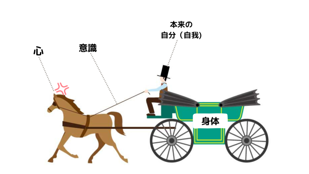 馬車　ヨガとは　例え